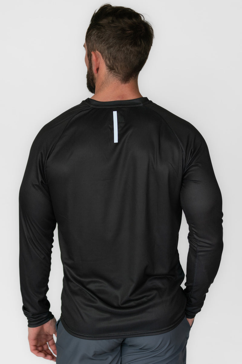 Black Lite Raglan L/S