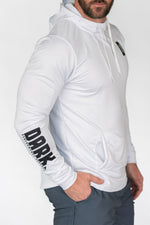 White Snoodtech Hoodie